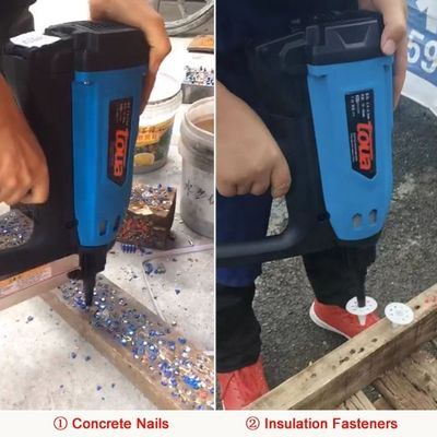 Специализированная поддержка 2 в 1 газовый гвоздь для бетона и изоляции производительности