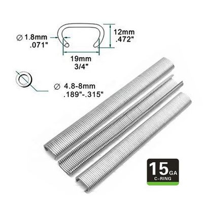 1.74kg Пневматический SC7C 15GA 3/4 "C-Ring Plier для OEM