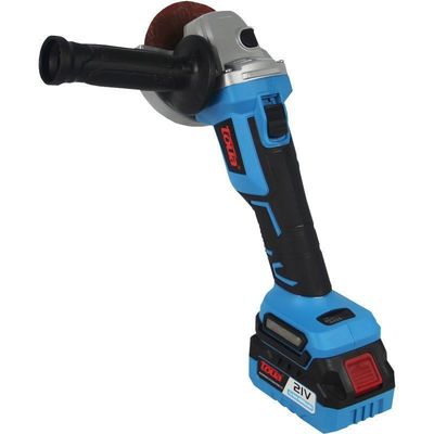 Максимальная скорость двигателя 8500RPM Перезаряжаемая 21V безчехленая угловая шлифовка для резки и полировки