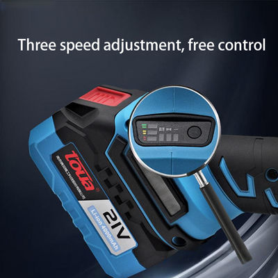 Максимальная скорость двигателя 8500RPM Перезаряжаемая 21V безчехленая угловая шлифовка для резки и полировки