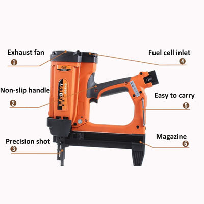 30-Nail Magazine Capacity Gas Concrete Nailer GSR40 Идеально подходит для строительных проектов