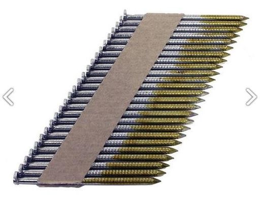 2 " 3-1/2 " ISO стандартные рамки гвоздей 34 градусов с электроцинкованными