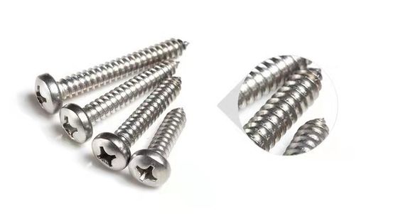 ISO Standard Pan Head Self Drilling Screws в 304 нержавеющей стали с драйвером Phillips