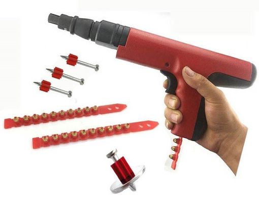 10-Shot Pin Nailer Fastening Tool 340mm Length 1in Min Длина гвоздя для крепления и крепления