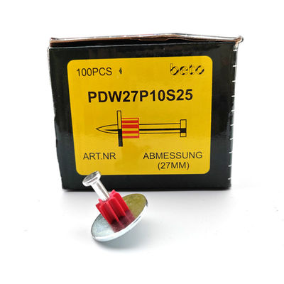 Плоская головка PDW штифты для 301/301T стрельбы ногтевого пистолета 25 мм стальной ногтевой стиральной машины