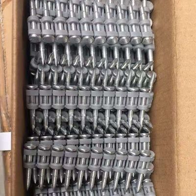 Механические оцинкованные усиленные газовые гвозди для жесткого бетона и металла