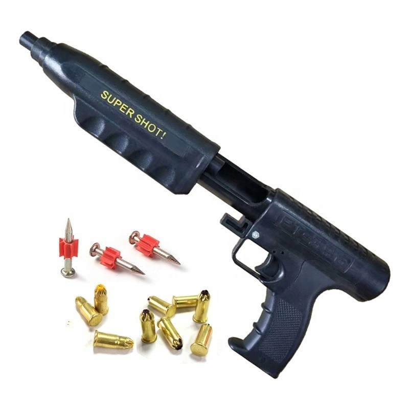 22 CAL одноразовый бетонный ножевой пистолет PT-396 OEM для мини ногтей длиной 5/8 дюйма и длиной 354 мм